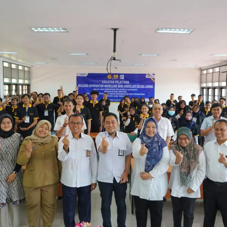 PEMBUKAAN PELATIHAN KEGIATAN BUILDING INFORMATION MODELLING (BIM) MODELLER BAGI MAHASISWA POLITEKNIK PEKERJAAN UMUM 2023