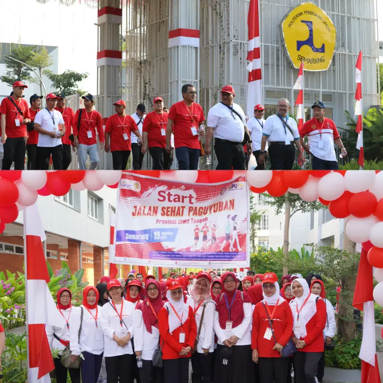 GERMAS – JALAN SEHAT PAGUYUBAN KEMENTRIAN PUPR PROVINSI JAWA TENGAH