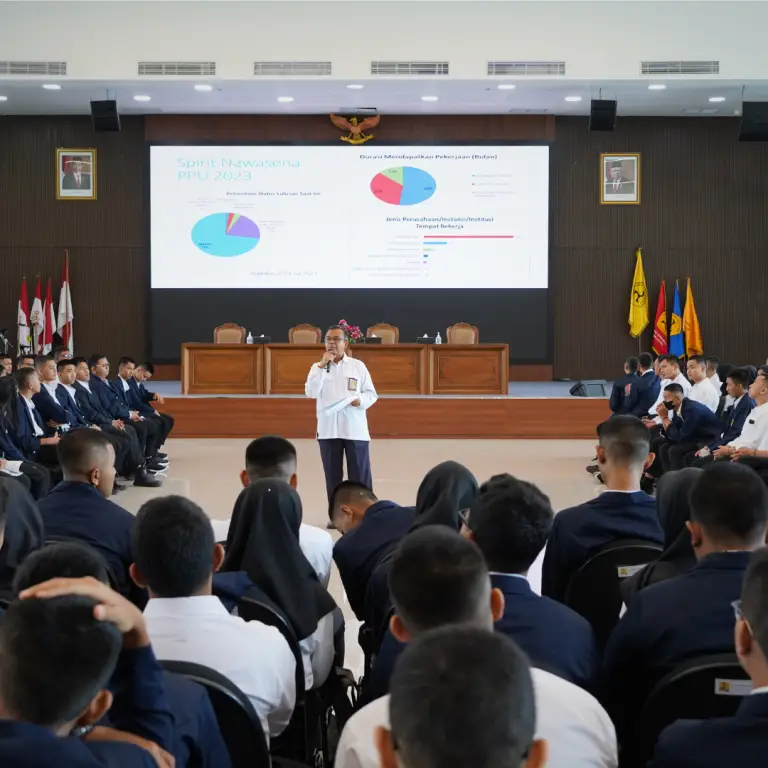ORIENTASI STUDI DAN PENGENALAN KAMPUS (OSPEK) BAGI MAHASISWA BARU POLITEKNIK PEKERJAAN UMUM TAHUN AKADEMIK 2023/2024