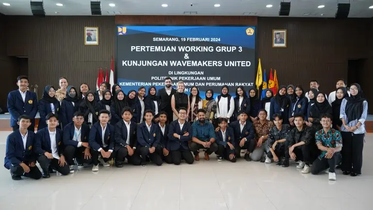 Workshop from Wavemakers United for Politeknik PU Students