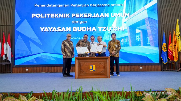 Politeknik Pekerjaan Umum bekerjasama dengan Yayasan Buddha Tzu Chi