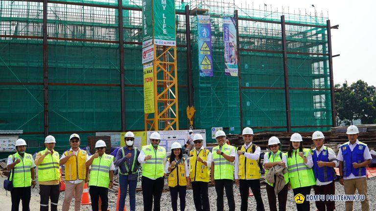 Kunjungan Delegasi Politeknik Pekerjaan Umum ke Proyek WWTP Jakarta Sewerage di Pluit Jakarta Utara
