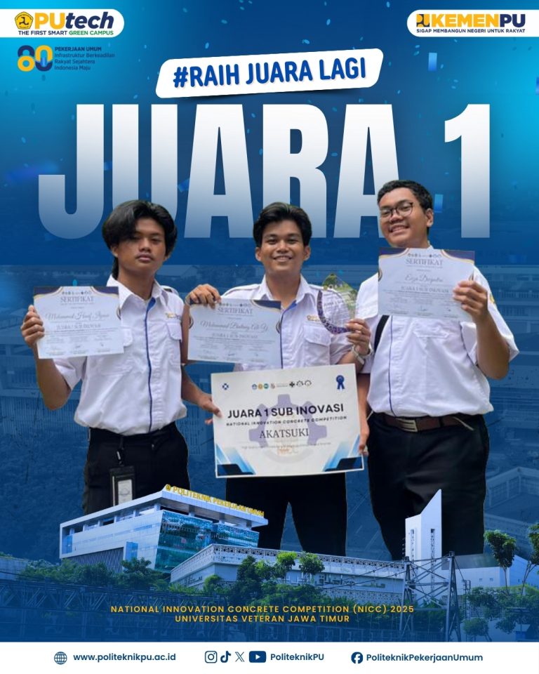 Mahasiswa PUtech Raih Juara 1 NICC 2025 dengan Inovasi Beton Hijau Ramah Lingkungan