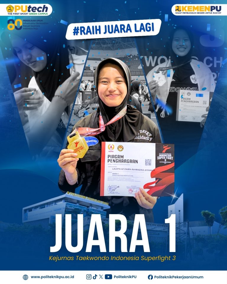 Mahasiswa TKBA PUtech Raih Juara 1 Kejurnas Taekwondo Indonesia Super Fight 3