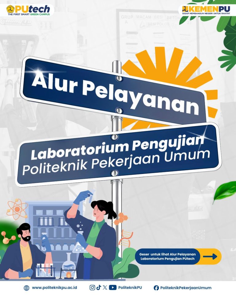 Alur Layanan Laboratorium Pengujian Politeknik Pekerjaan Umum