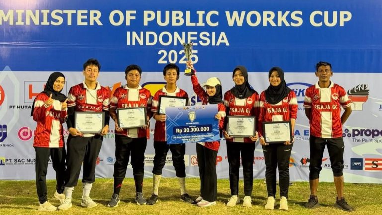 • The international gateball championship ; minister of public works cup 2025 •🏆 Juara 2 Beregu