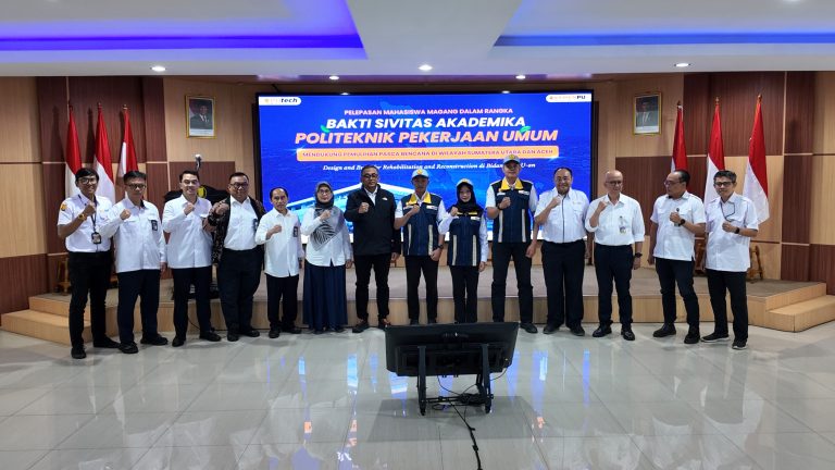 Penyerahan Penugasan 21 Mahasiswa PUtech dalam Rangka Program Magang Bakti Sivitas Akademika di Sumatera Utara