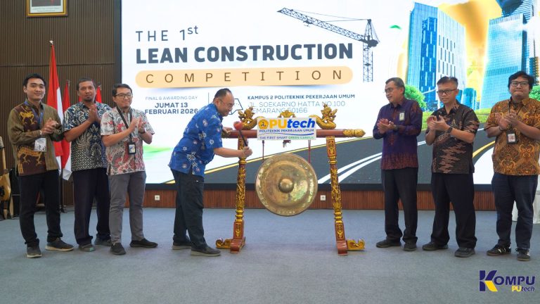 Respon Tantangan Efisiensi Infrastruktur, PUtech Gelar The 1st Lean Construction Competition