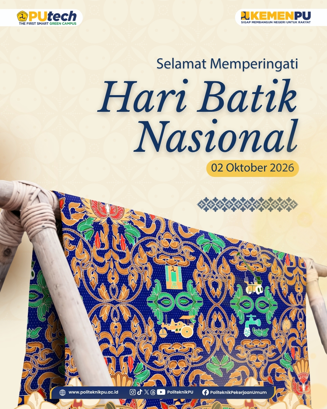 Mengenal Makna Batik Khas Kementerian Pekerjaan Umum