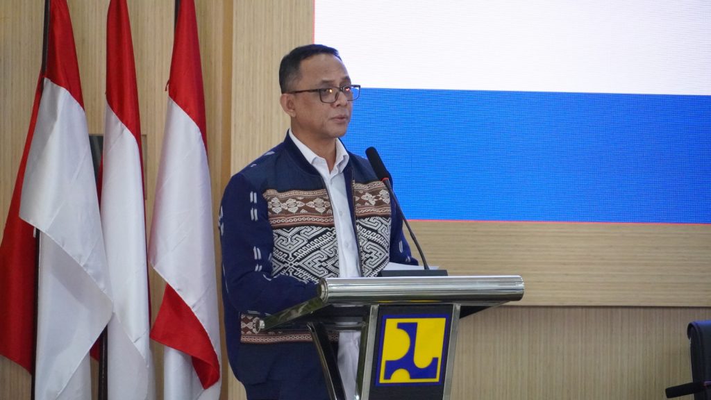 Kepala BPSDM Kementerian PU, Bisma Staniarto, dalam kegiatan PKP Angkatan I Kementerian PU Tahun 2026. (Sumber: BPSDM Kementerian PU)